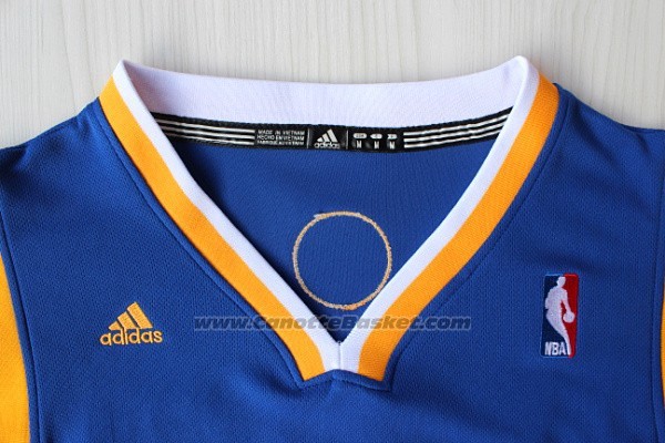 Maglia Golden State Warriors Klay Thompson #11 Blu